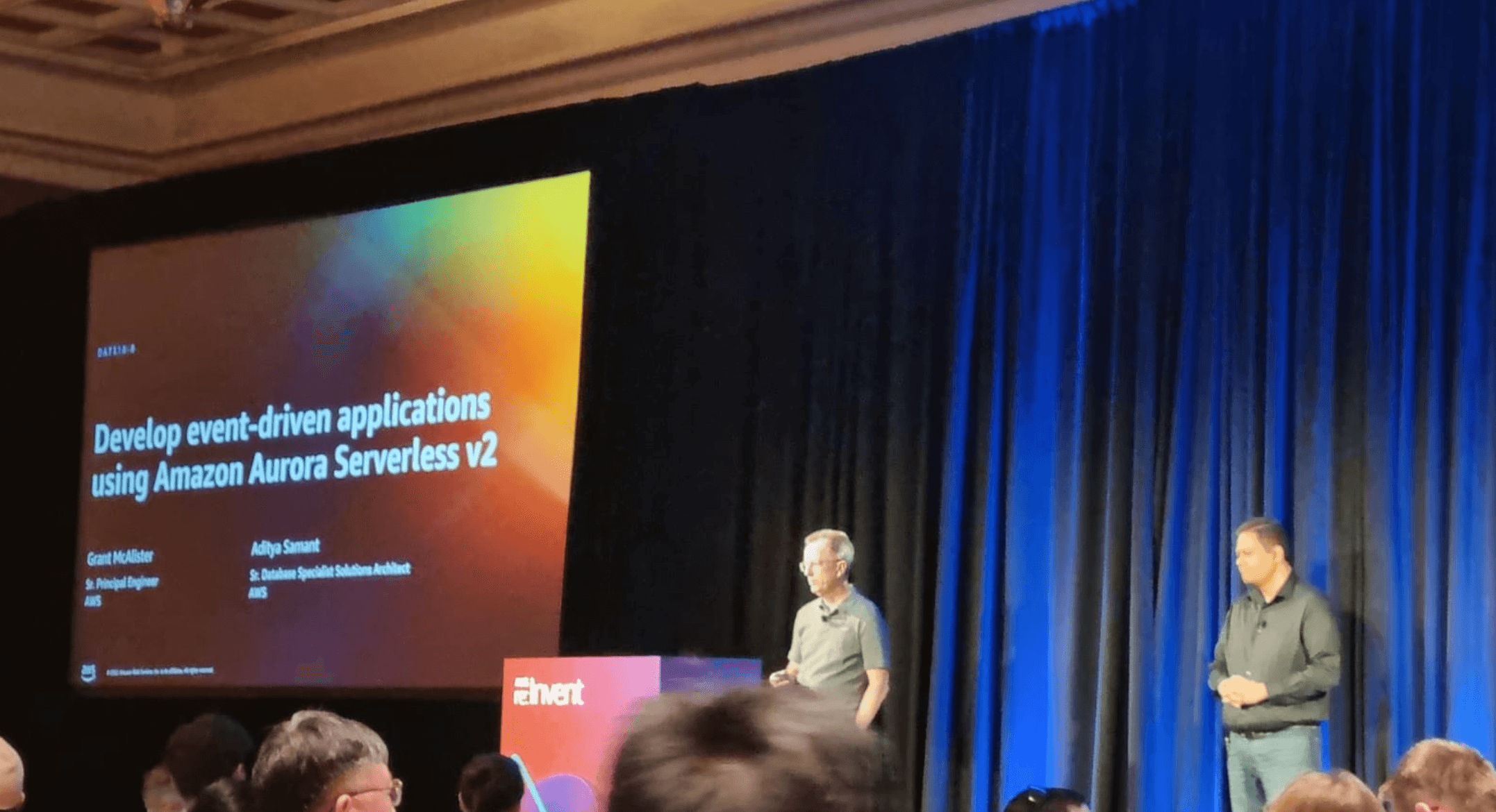 Re:Invent 2022 day 2 - Scaling RDS Aurora Serverless V2 with AWS Lambda